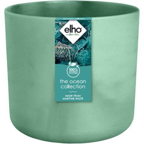Elho The Ocean Collection Round 14 Green Vaso Rotondo