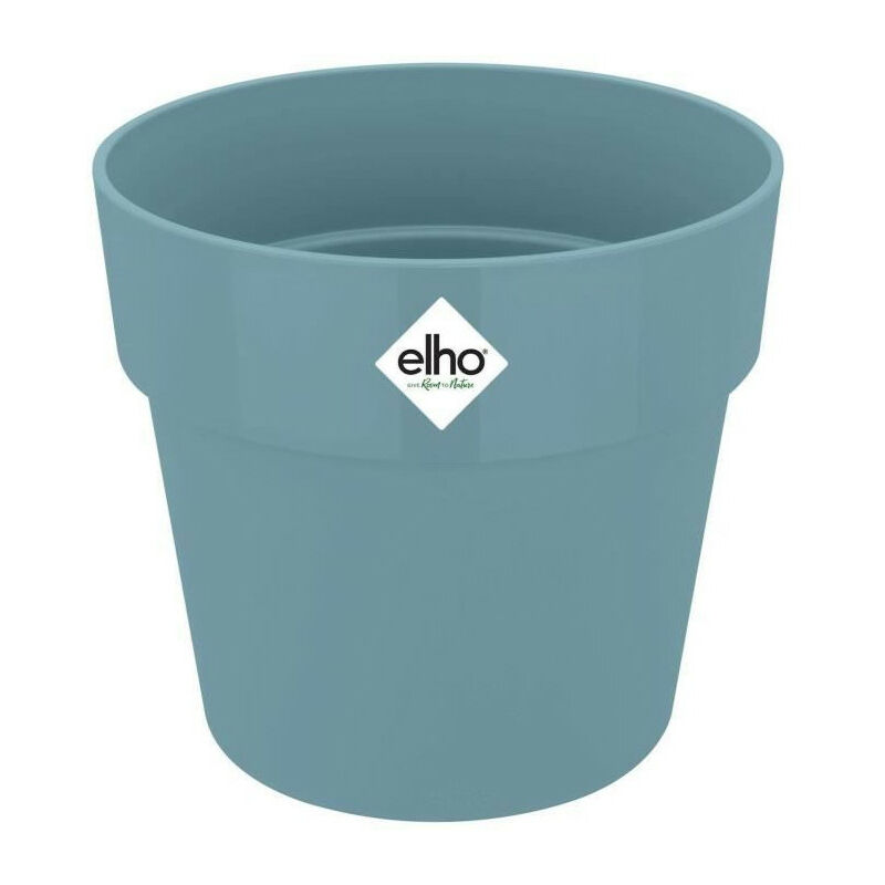 B.for Original Pot de fleurs rond 30 - Bleu - ø 30 x h 27 cm - intérieur - 100% recyclé - Elho