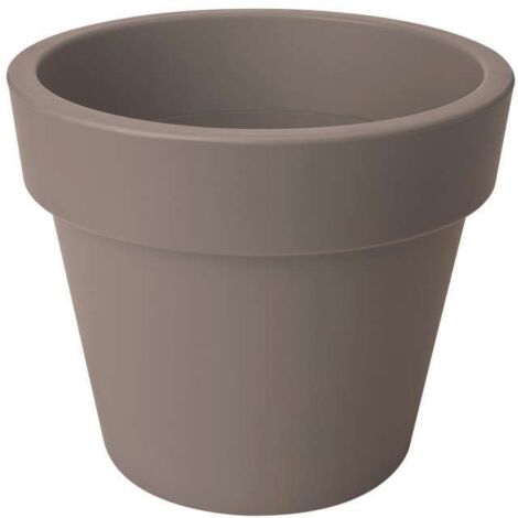ELHO VASO GREEN BASICS TOP PLANTER 23CM TAUPE