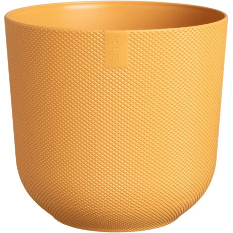 ELHO VASO JAZZ ROUND 30CM GIALLO AMBRA