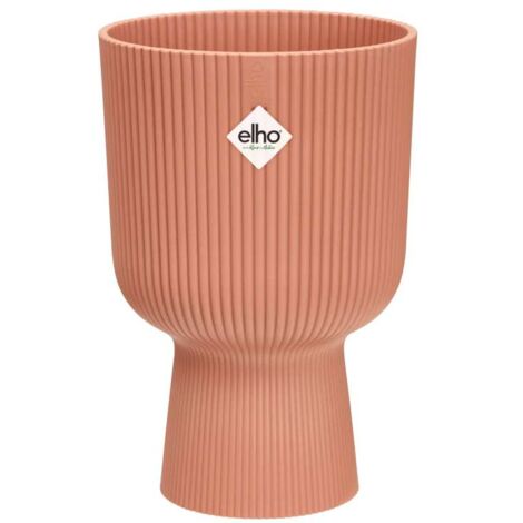Elho Vaso Vibes Fold Coupe 14 cm Colore Rosa - Fioriera Interno Design Moderno