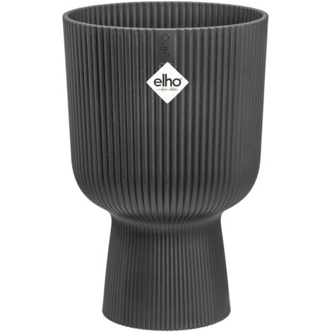 Elho Vibes Fold Coupe 14 Anthracite Vaso Rotondo