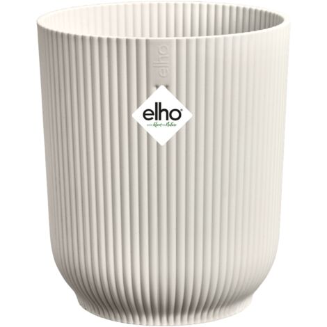 Elho Vibes Fold Orchidée Haut 12,5 - Blanc - L 13 x B 13.2 x H 15 cm - intérieur - 100% recyclé