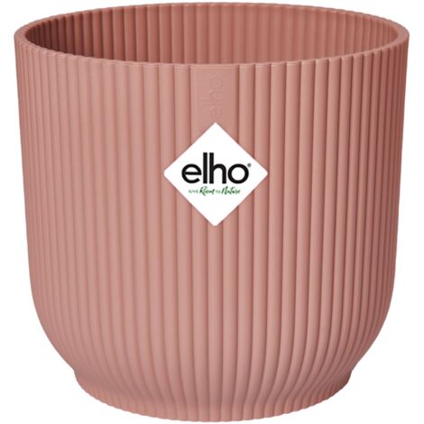 Elho Vibes Fold Round 35 Delicate Pink Vaso Rotondo