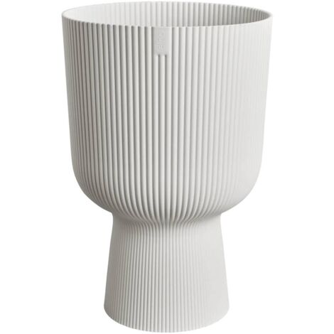 elho® Vibes Übertopf Fold Cup Seidenweiß Ø 30 cm - Kunststoff