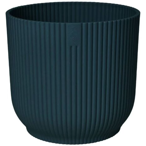 elho® Vibes Übertopf Fold Tiefblau Ø 22 cm - Kunststoff