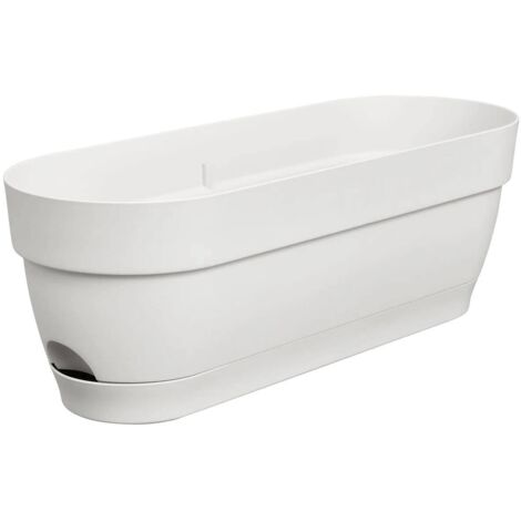 elho® Vibia campana Balkonkasten Weiß 50 cm - Kunststoff
