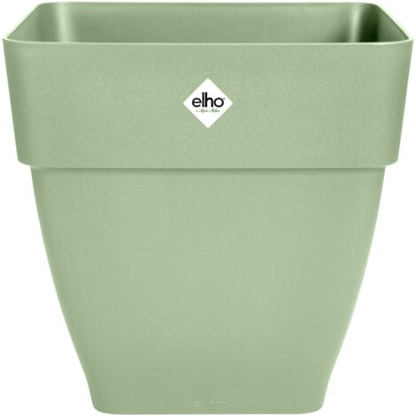 Elho Vibia Campana Carré 30 - Vert - L 29 x B 28.842 x H 28 cm - extérieur - 100% recyclé