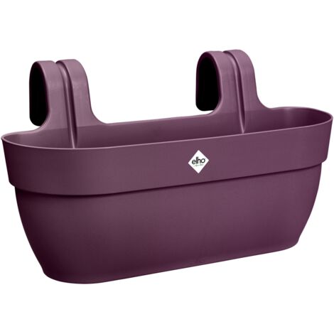 Elho Vibia Campana Easy Hanger Large Porpora acero Fioriera Rettangolare