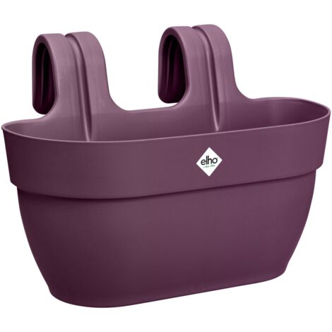 Elho Vibia Campana Easy Hanger Medium - Violet - L 36 x B 24.1 x H 27 cm - Balconextérieur - 100% recyclé