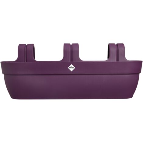 Elho Vibia Campana Easy Hanger XXL 70 - Violet - L 69 x B 23.7 x H 27 cm - Balcon - 100% recyclé
