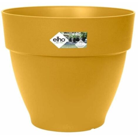 Elho Vibia Campana Round 40 Honey Yellow Vaso Rotondo