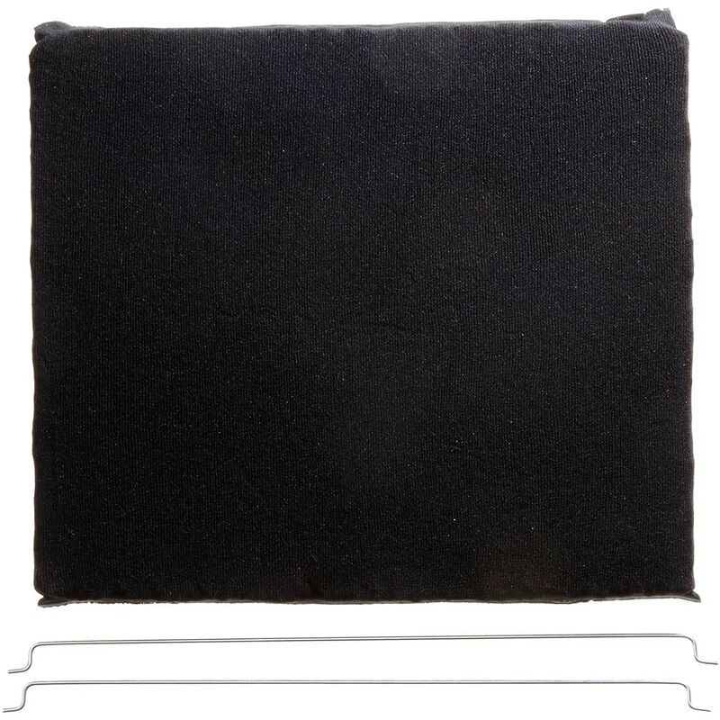 Elica - Filtre à charbon avec supports Long Life (23 x 19,5 x 1 cm) pour hotte