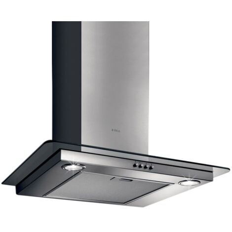 Elica Flat Glass IX/A/60. Potenza massima di estrazione: 450 m³/h, Tipo di estrazione: Aspirante, Emissione acustica: 59 dB. Tipo: Cappa aspirante a parete, Colore del prodotto: Acciaio... - 68516391A
