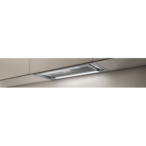Elica GLASS OUT IX/A/90. Potenza massima di estrazione: 556 m³/h, Tipo di estrazione: Aspirante, Emissione acustica: 61 dB. Tipo: Incassato, Colore del prodotto: Acciaio inox, Traspare... - PRF0109788