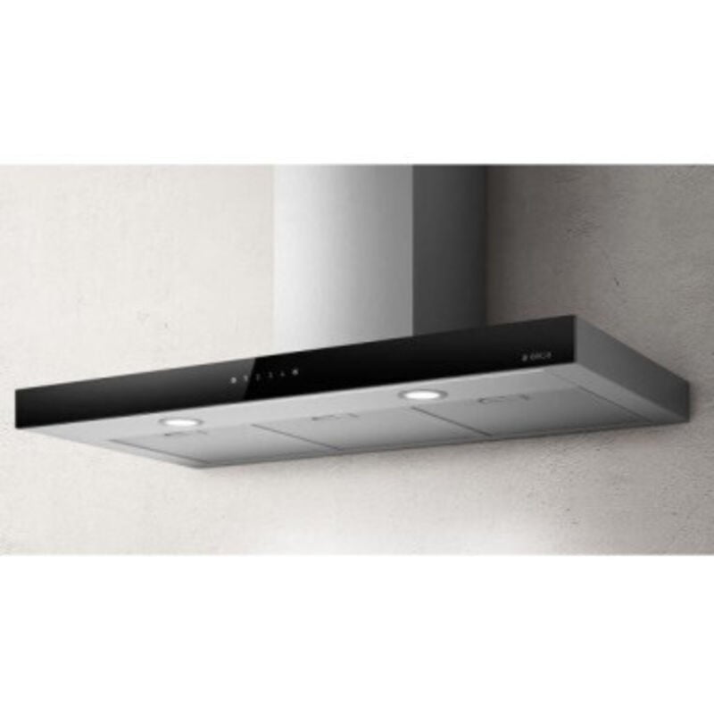 Elica - Hotte Décorative Murale Aspirante Inox Largeur 90 cm Débit d'air 581 m3/h