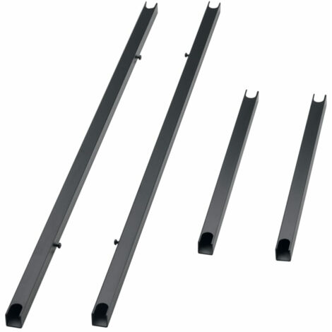 Elica KIT0166768. Materiali: Metallo, Colore del prodotto: Nero, Adatto per materiali: Metallo, Legno. Quantità per pacco: 4 pz