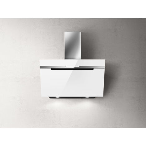 Elica MAJESTIC WH/A/90. Potenza massima di estrazione: 690 m³/h, Tipo di estrazione: Aspirante, Classe di efficienza dinamica del fluido: B. Tipo: Cappa aspirante a parete, Colore del... - PRF0124236A