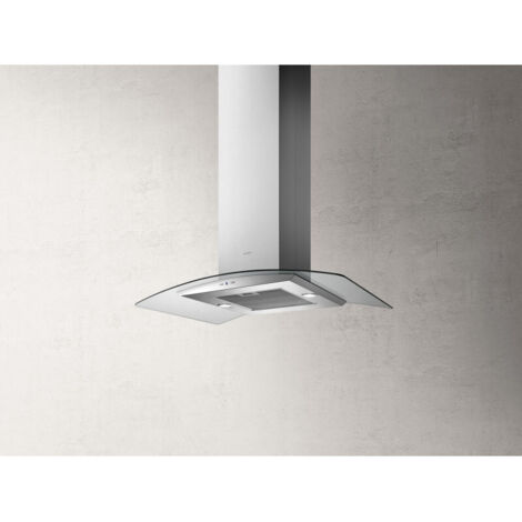 Elica PRF0150290. Potenza massima di estrazione: 600 m³/h, Tipo di estrazione: Aspirante, Emissione acustica: 64 dB. Tipo: Cappa aspirante a isola, Colore del prodotto: Acciaio inox, Trasparente, M...