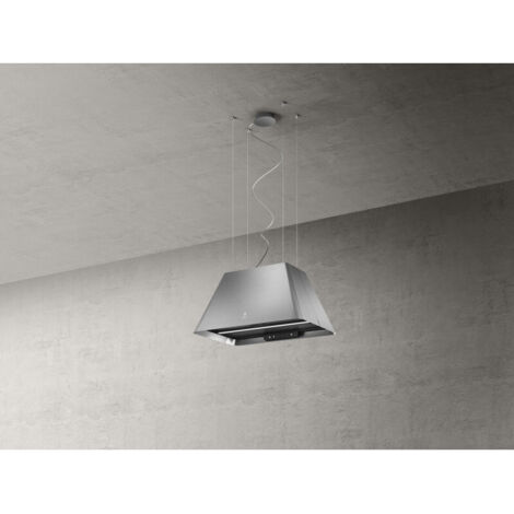 Elica PRF0165071. Potenza massima di estrazione: 710 m³/h, Classe di efficienza dinamica del fluido: A, Classe di efficienza luminosa: A. Tipo: Cappa aspirante a isola, Colore del prodotto: Acciaio...