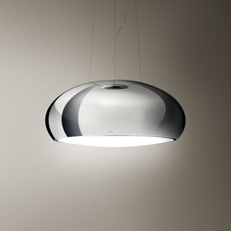 Elica SEASHELL IX/F/80. Potenza massima di estrazione: 500 m³/h, Tipo di estrazione: Filtrante, Rumorosità (velocità bassa): 42 dB. Tipo: Sospeso, Colore del prodotto: Acciaio inox, Po... - PRF0098394