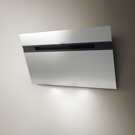 Elica Stripe IX/A/90. Potenza massima di estrazione: 735 m³/h, Tipo di estrazione: Aspirante, Emissione acustica: 69 dB. Tipo: Cappa aspirante a parete, Colore del prodotto: Acciaio i... - PRF0110515B