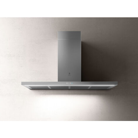 Elica THIN IX/A/120. Potenza massima di estrazione: 385 m³/h, Tipo di estrazione: Aspirante, Classe di efficienza dinamica del fluido: A. Tipo: Cappa aspirante a parete, Colore del pro... - PRF0144972