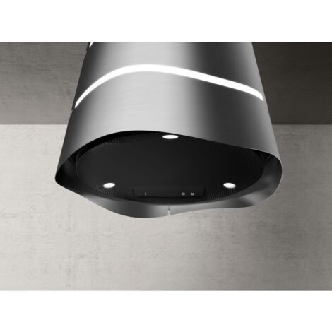 Elica Wave UX IX/F/51. Potenza massima di estrazione: 610 m³/h, Classe di efficienza dinamica del fluido: A, Classe di efficienza luminosa: A. Tipo: Sospeso, Colore del prodotto: Accia... - PRF0171194