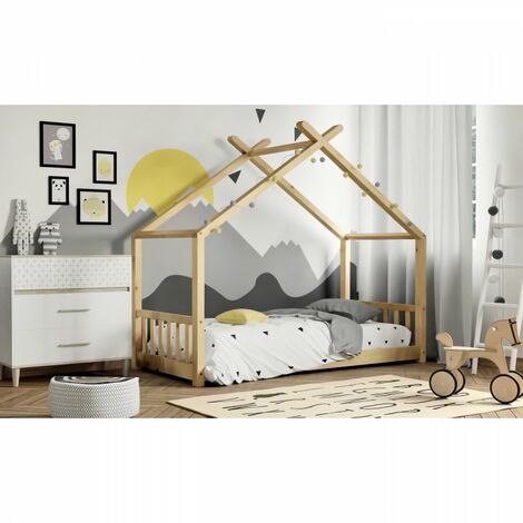 Lit Junior Readybed Trompe L Oeil Fille Avec Couette Integree