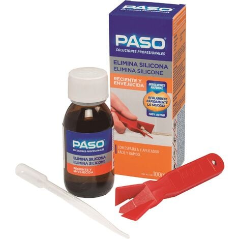 Elimina silicona profesional Paso