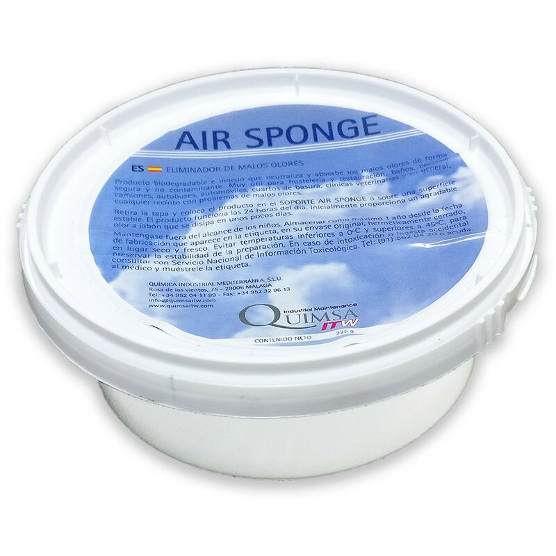

Air Sponge Eliminador De Malos Olores 225 Gr