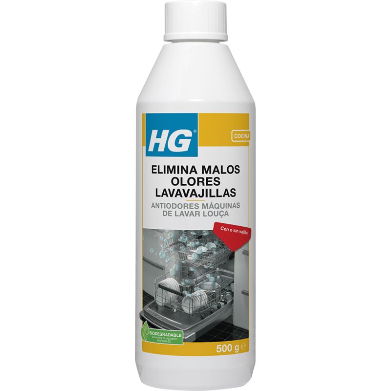 HG - 636050130 Eliminador de malos olores en el lavavajillas 0,5 g