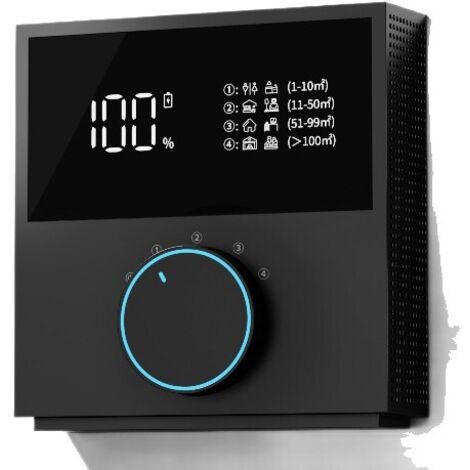 Eliminador de ratones electrónico de alta potencia: pantalla LCD y configuración manual para uso doméstico