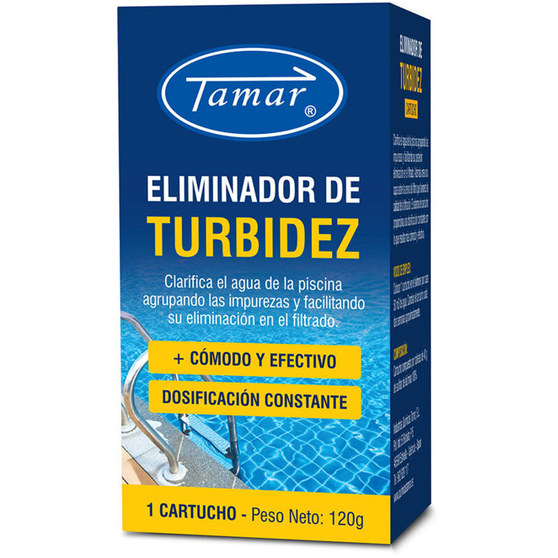 Eliminador Turbidez Piscina (Cartucho 120 Gr. - Tamar