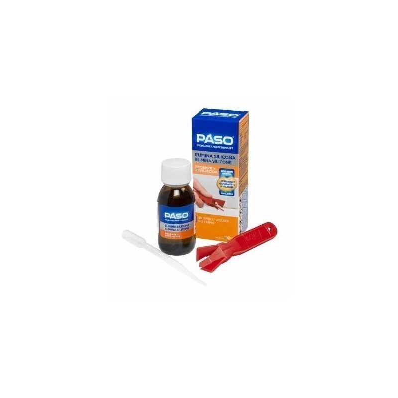 

Eliminador Potente Silicona + Espatula 100ml Paso 703105