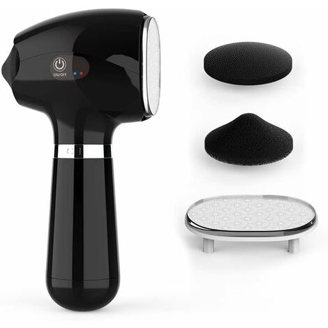 Éliminateur électrique de callosités des pieds, broyeur de pieds électrique portable, lime pour les pieds, pédicure it, élimine les peaux mortes sèches et fissurées, 3 rouleaux