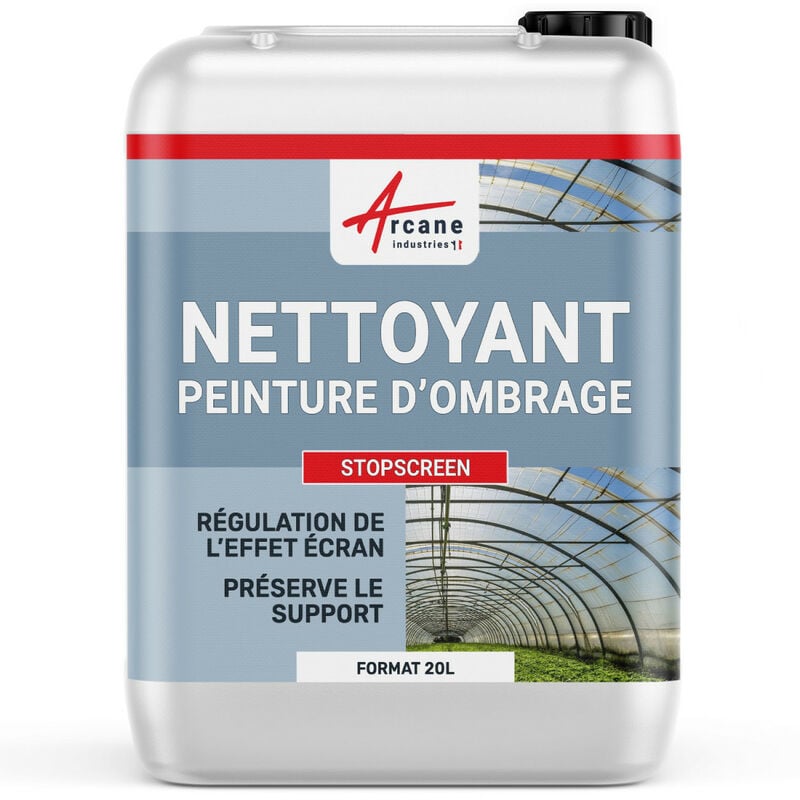 Arcane Industries - Elimination totale des peintures d'ombrage solution innovante stopscreen - 20 l Liquide Transparent