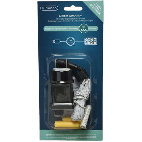 Eliminatore Batterie AAA 3Mt Ner