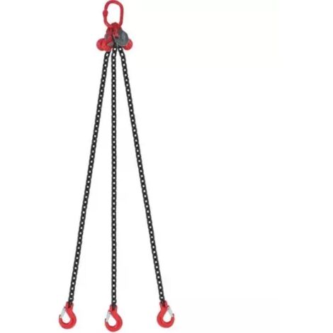 Elingue chaine 3 brin ajustable 6.7 T 4 m IDMAT