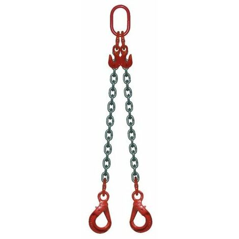 Elingue Chaine Levac 1 Brin 2t Réglable, 1 Brin, 2 Tonnes, ø 8mm, 2,50m - Levac