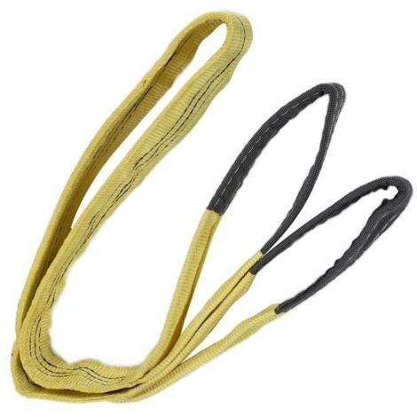 Élingue de levage 2 m - Haute résistance - Capacité 3T - Matériau PES