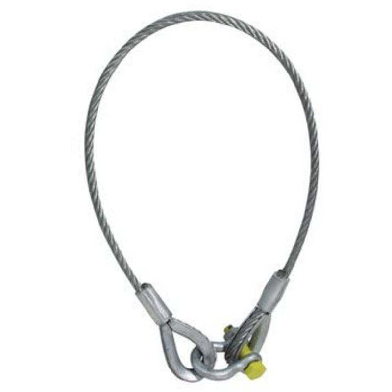 Elingue de sécurité Eurolite 1000x10mm m.Schäkel bis400kg