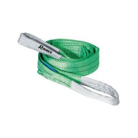 Élingue plate 2 tonnes x 5m verte