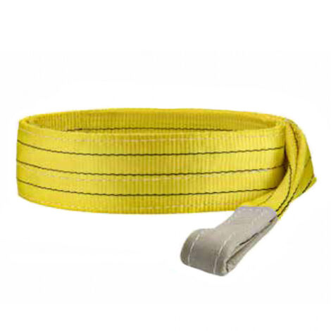 Elingue plate double 3T 3m jaune MURTRA EAD 3000x3