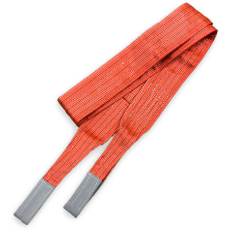 Elingue plate double boucles - 5 tonnes/ 4m