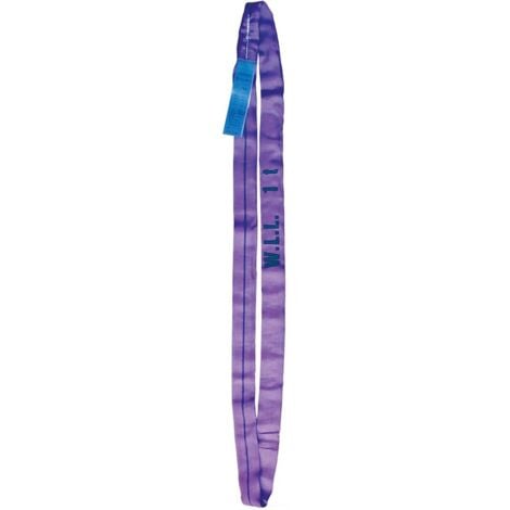 Élingue ronde textile 4 mètres 2 tonnes Verte EN-1492-2 - LEVAC