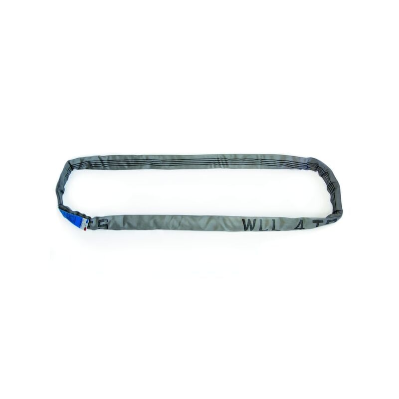 Pms Industrie - lingue textile ronde elro Charge cmu : 4000 kg 1.5 mètres Gris