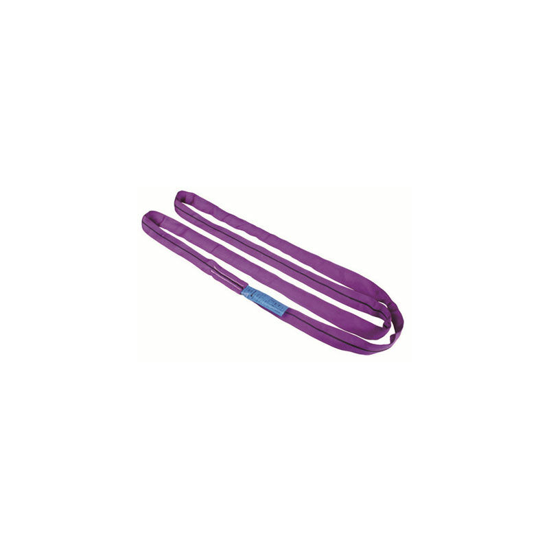 Moncoffrage - Elingue textile tubulaire ronde de levage ponsa - 1 Tonne - 1,00 ml - Violette - 1