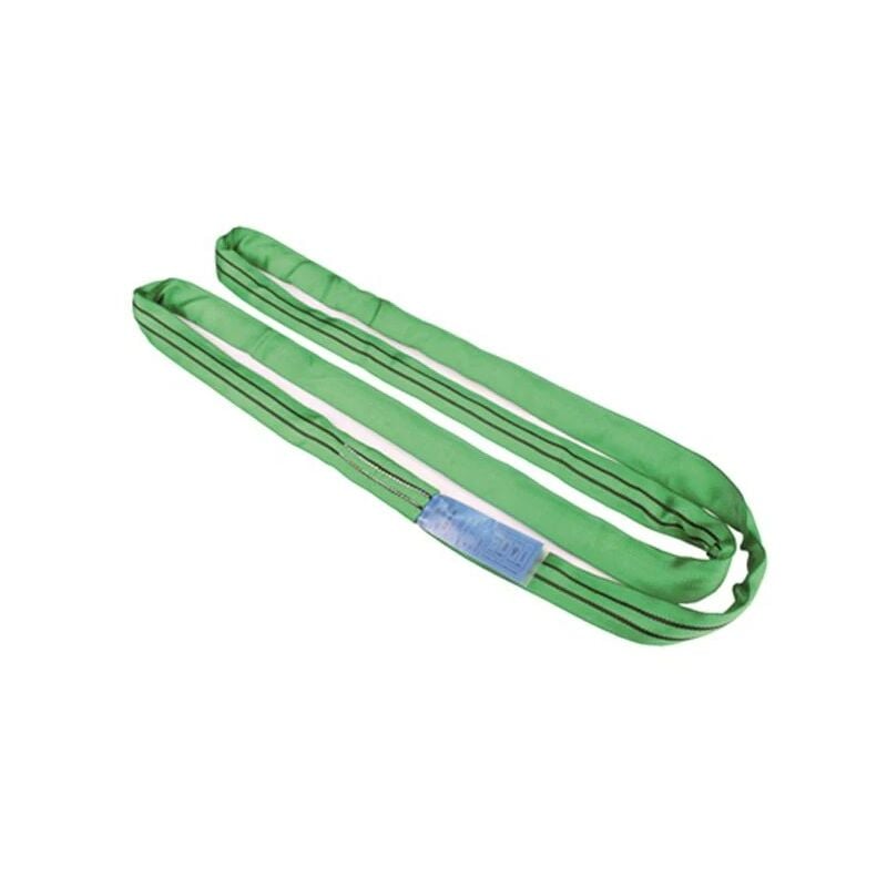Moncoffrage - Elingue textile tubulaire ronde de levage ponsa - 2 Tonnes - 3,00 ml - Verte