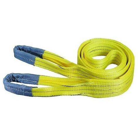 Élingues de levage Vigor Jaune Capacité 3 tonnes 90 mm 2 m